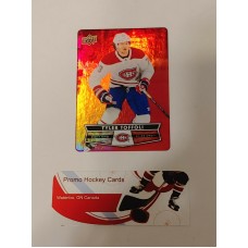 DC-9 Tyler Toffoli Red Parallel Die Cut Set 2021-22 Tim Hortons UD Upper Deck 